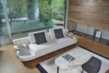 IKON - 2 seater fabric sofa by CTS SALOTTI - view 3